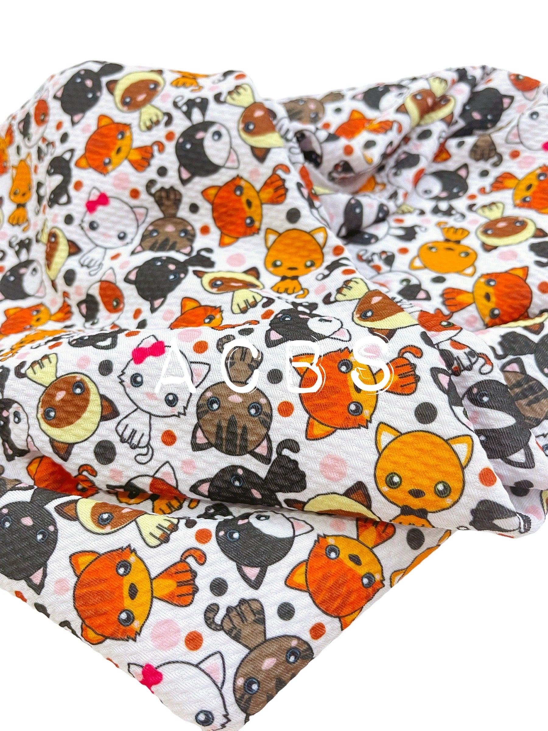 Bullet Fabric cute cat - ACBows&Supplies