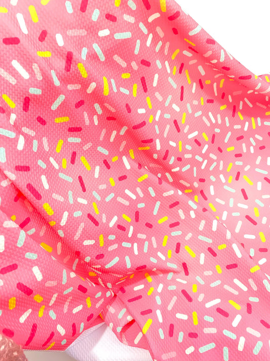 Bullet Fabric Pink Sprinkle - ACBows&Supplies