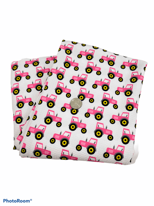 Bullet Fabric pink truck - ACBows&Supplies