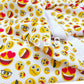 Bullet Fabric silly smiley - ACBows&Supplies