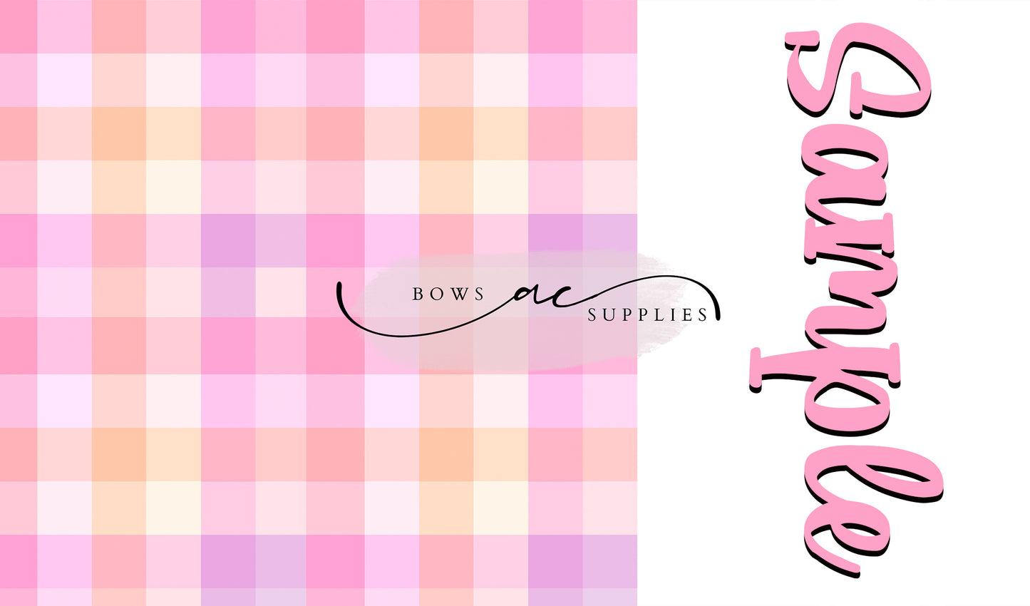 Two tone strips/ Name bows / easter_31