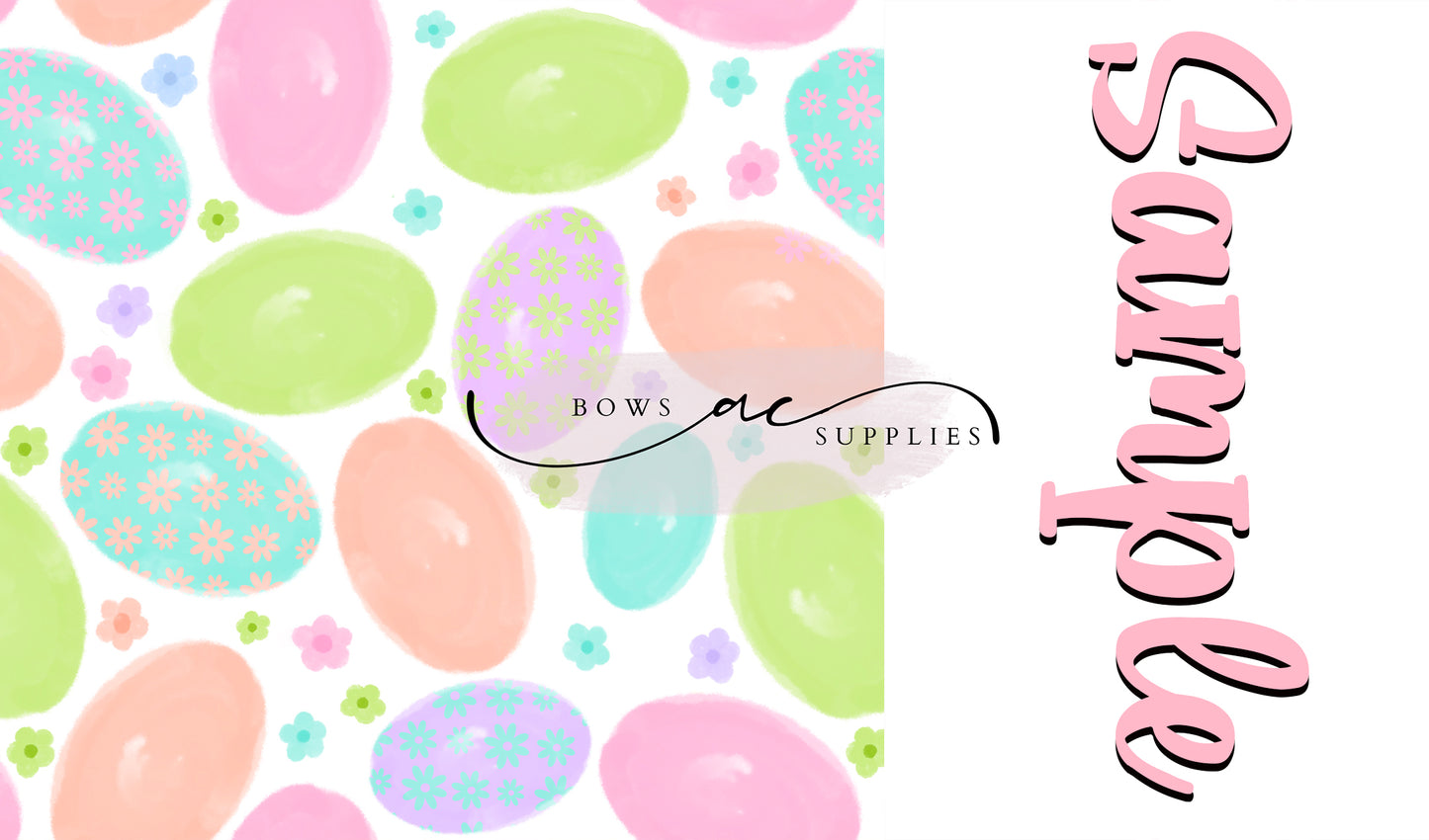 Two tone strips/ Name bows / easter_36