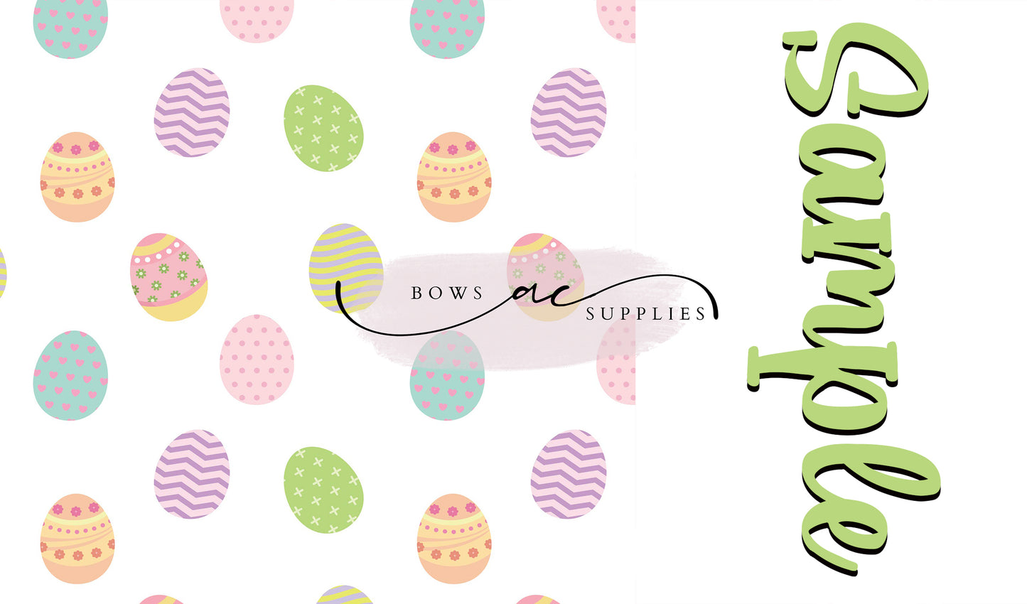 Two tone strips/ Name bows / easter_43