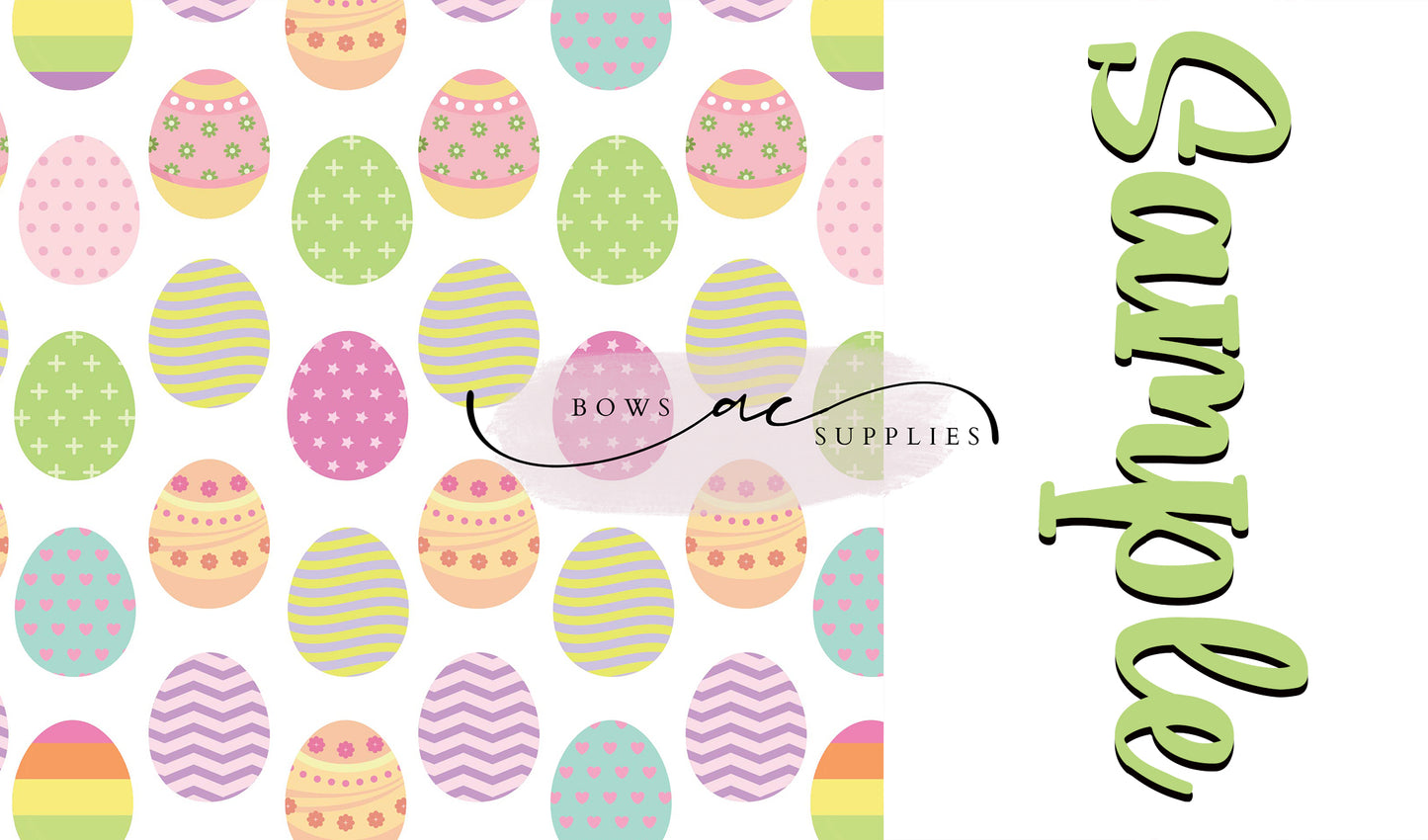 Two tone strips/ Name bows / easter_44