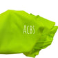 Neon Yellow swim fabric - ACBows&Supplies