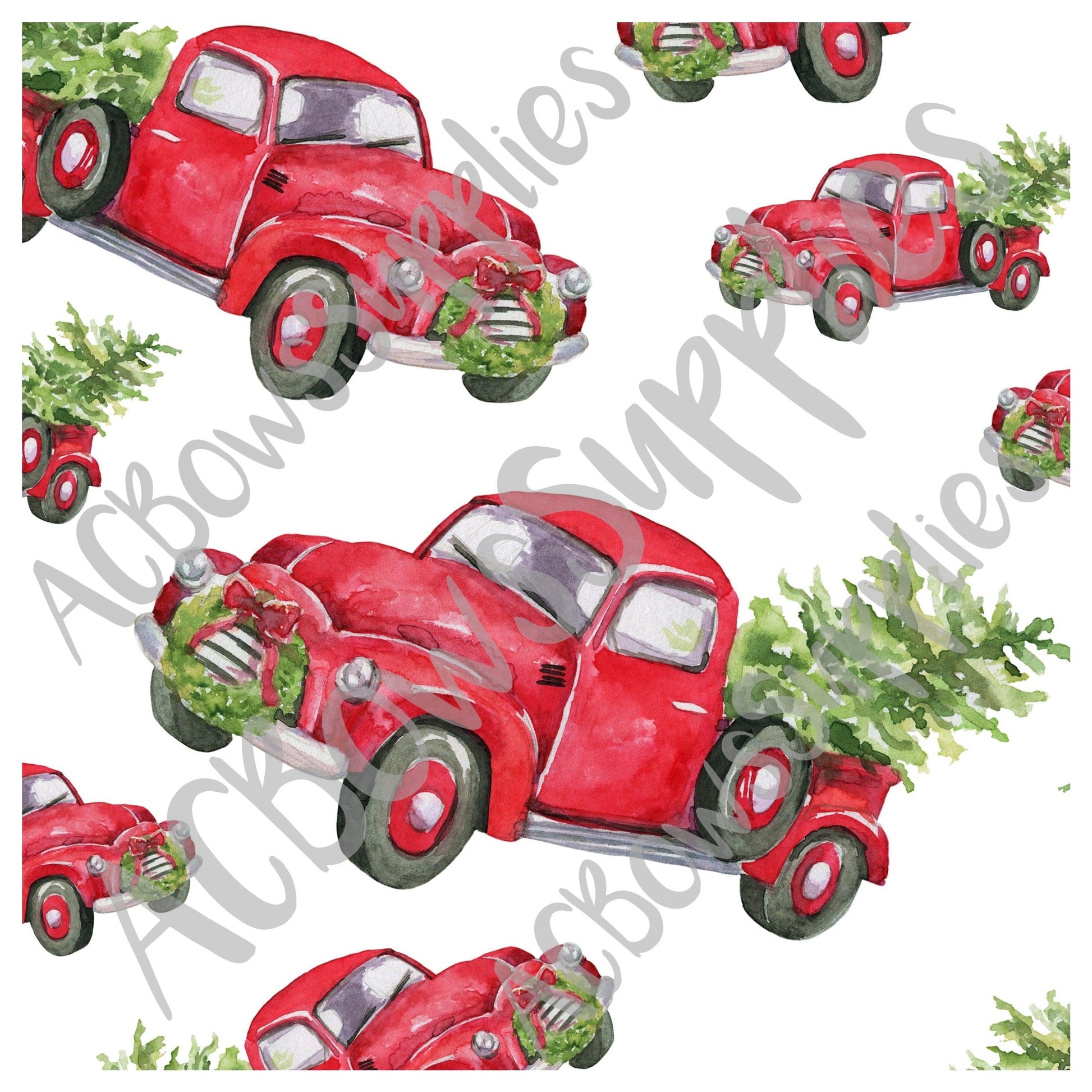 Pre-Order Christmas Trucks - ACBows&Supplies