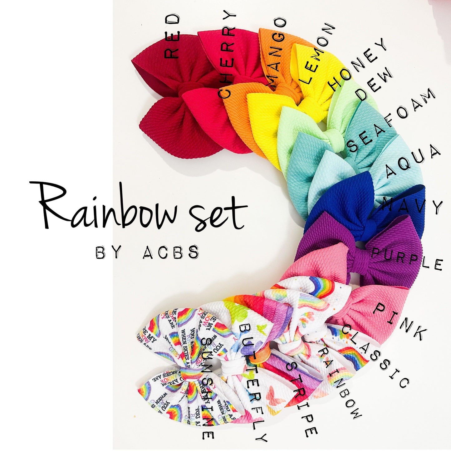 Rainbow Set 🌈 - ACBows&Supplies