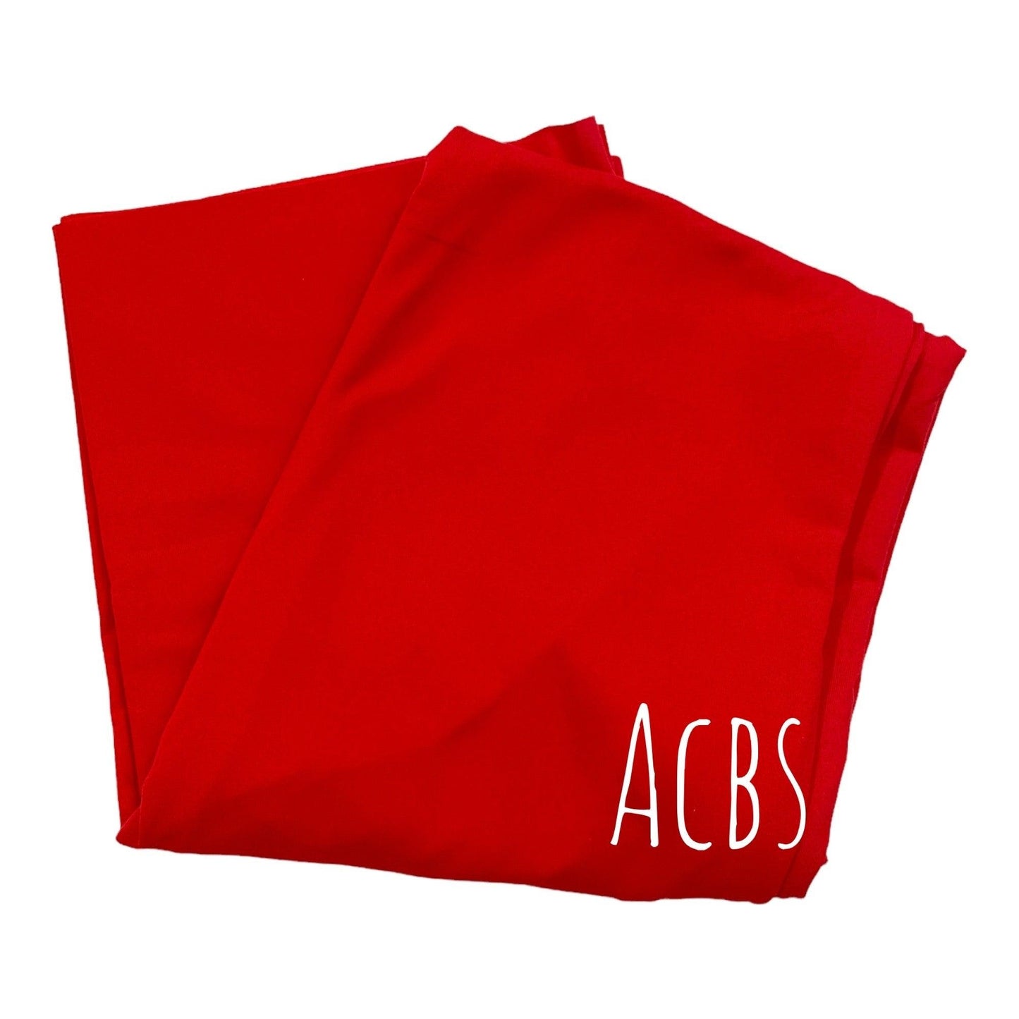 Red swim fabric - ACBows&Supplies