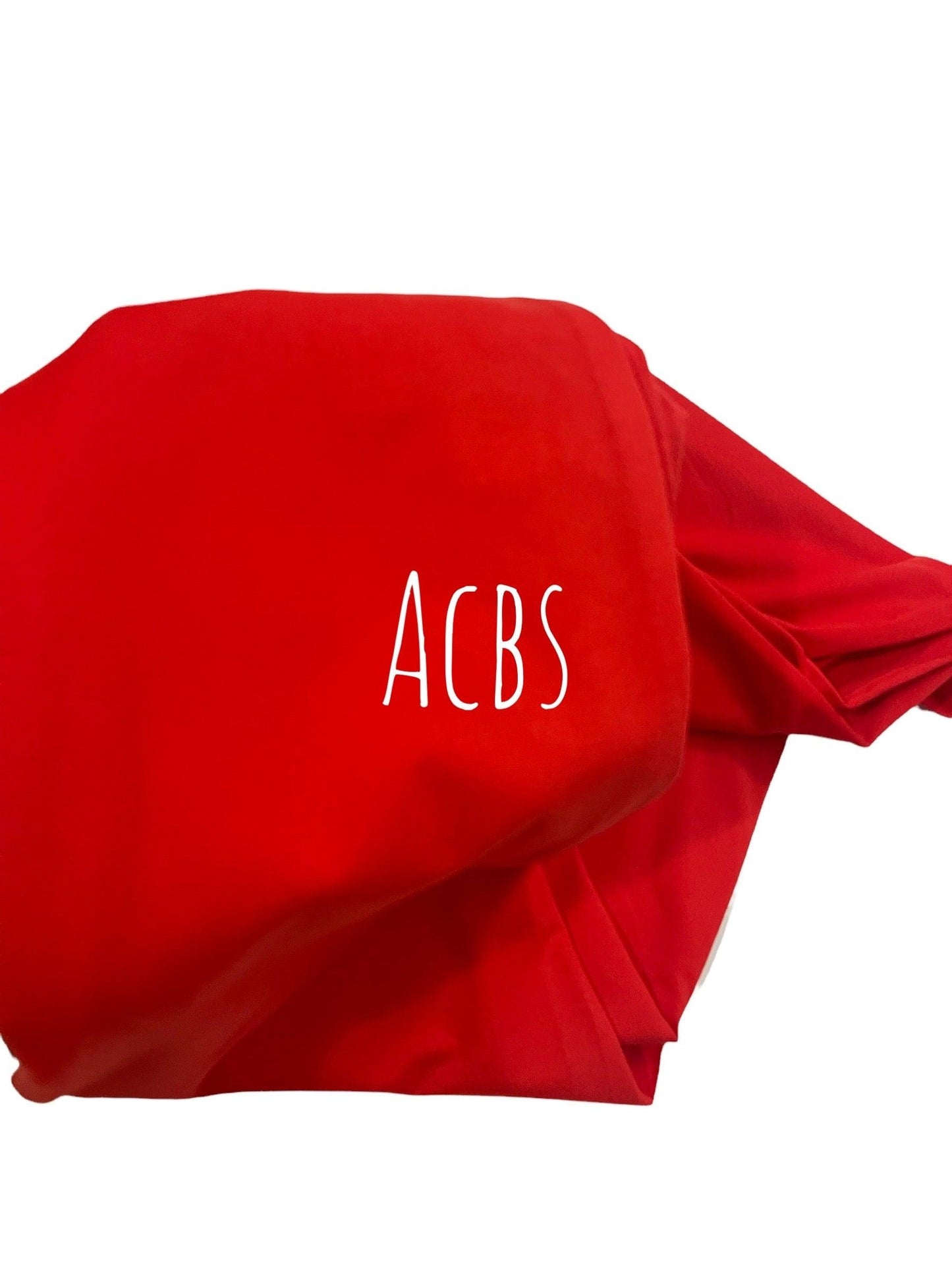 Red swim fabric - ACBows&Supplies