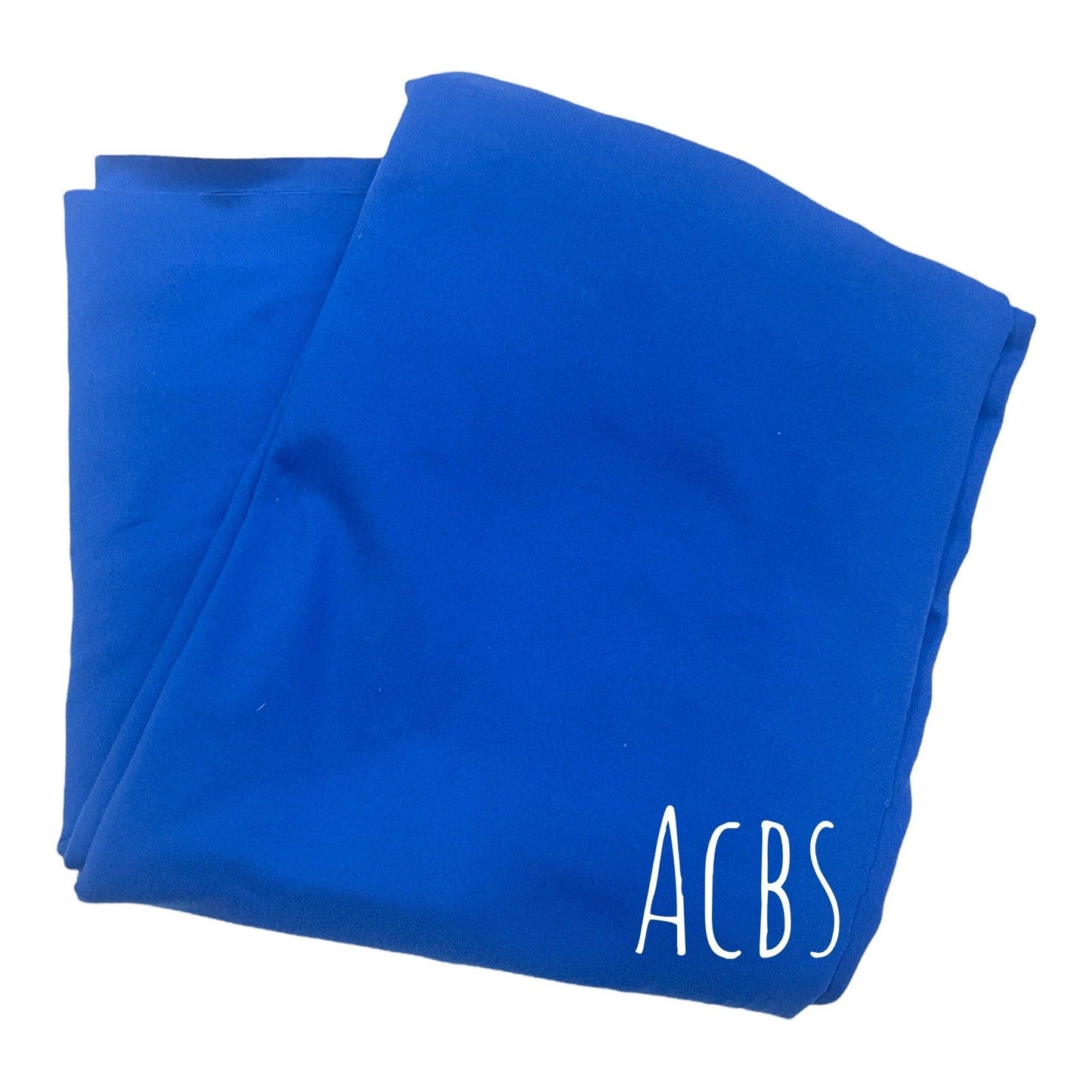 Royal Blue swim fabric - ACBows&Supplies