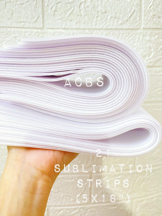 Sublimation Strips (Scuba/Puff Bows Fabric) - ACBows&Supplies