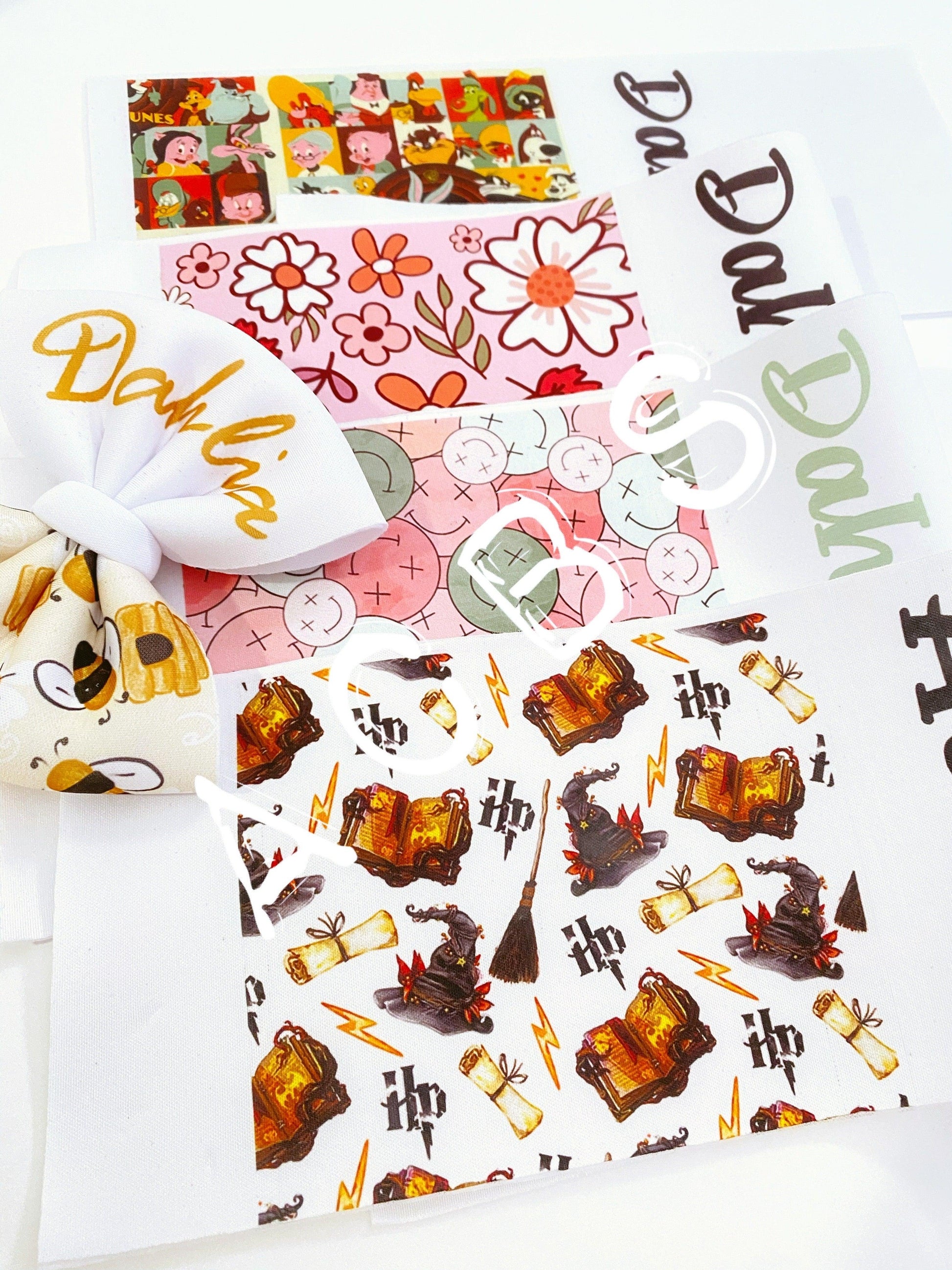 Sublimation Strips (Scuba/Puff Bows Fabric)
