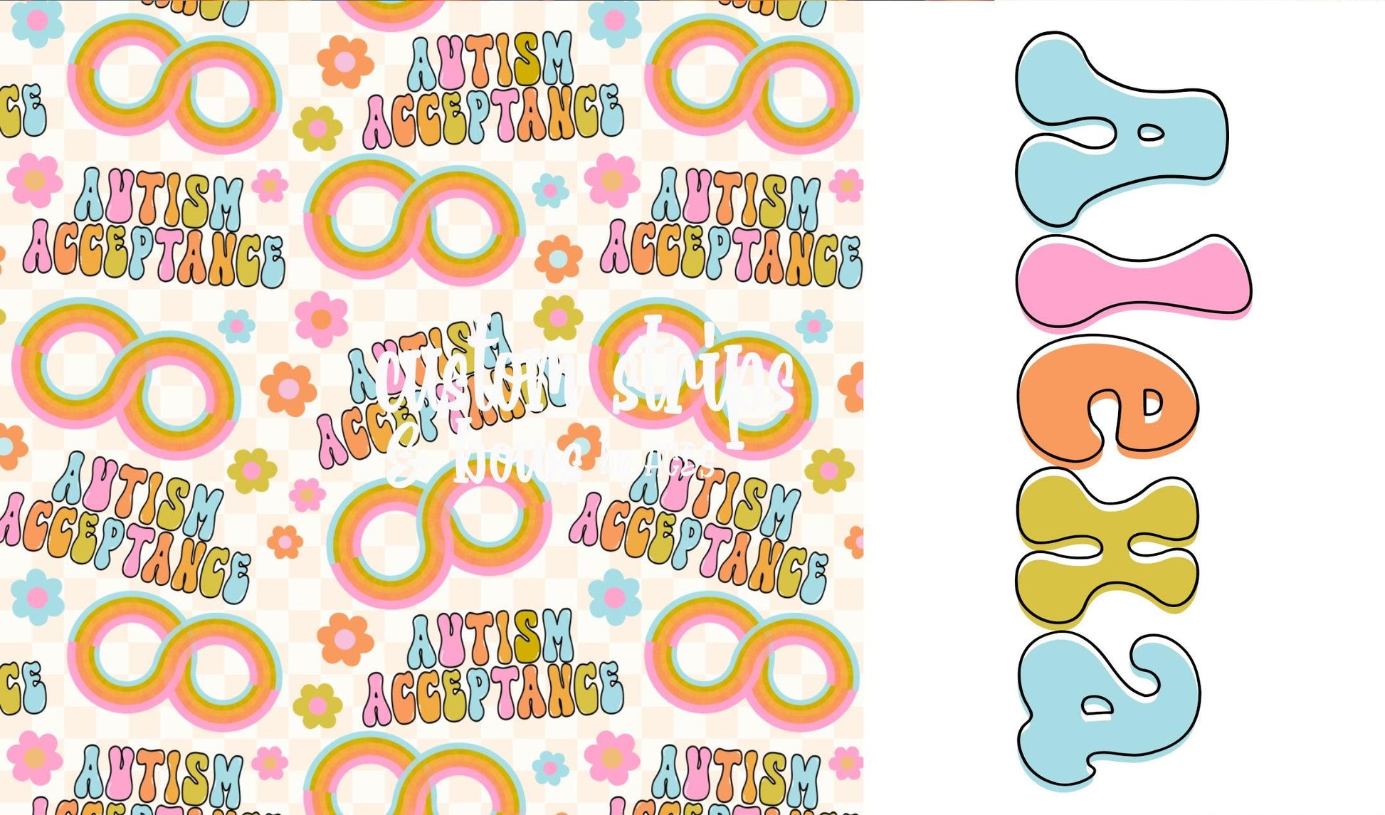 Two tone strips/ Name bows #166 - ACBows&Supplies