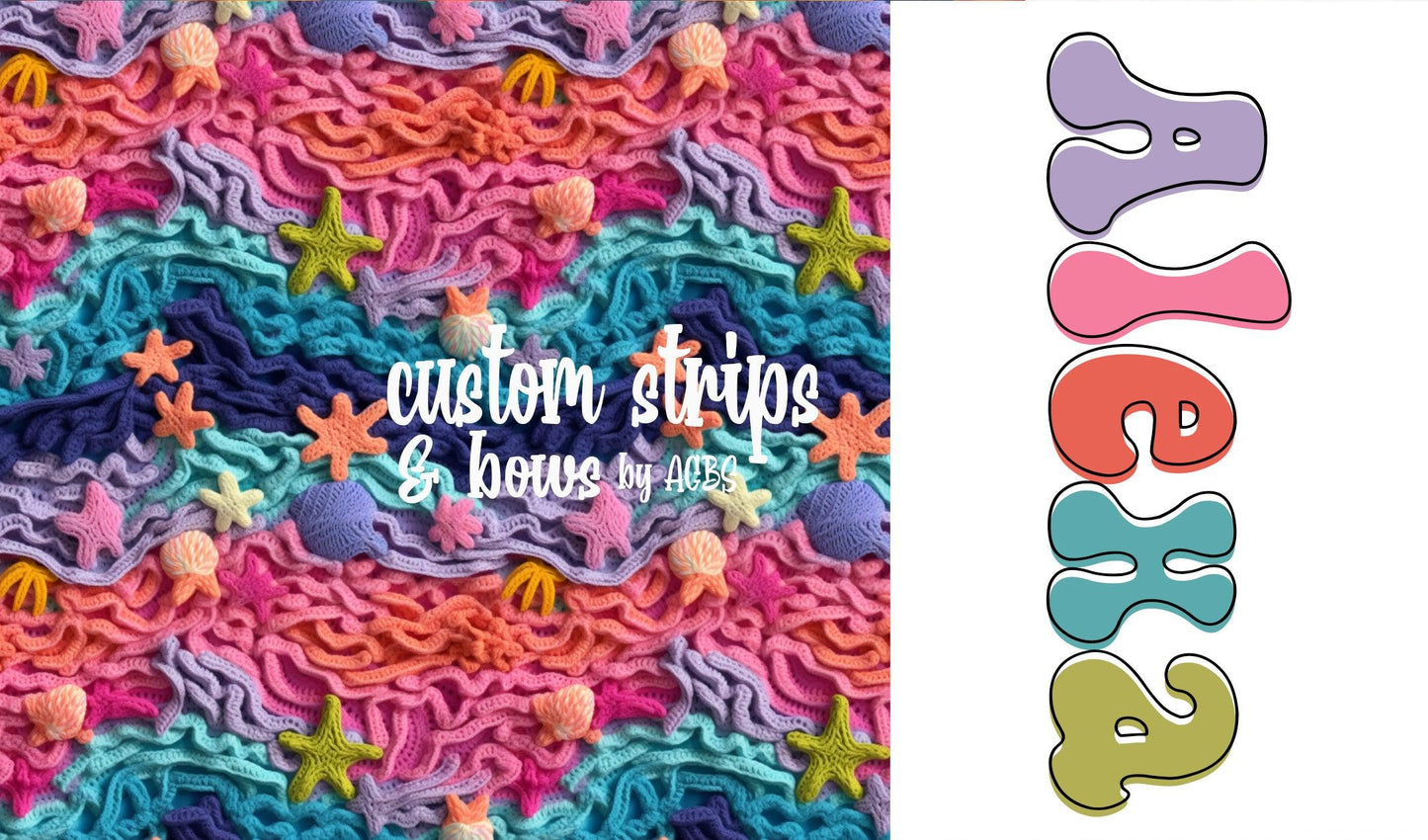 Two tone strips/ Name bows #48 - ACBows&Supplies