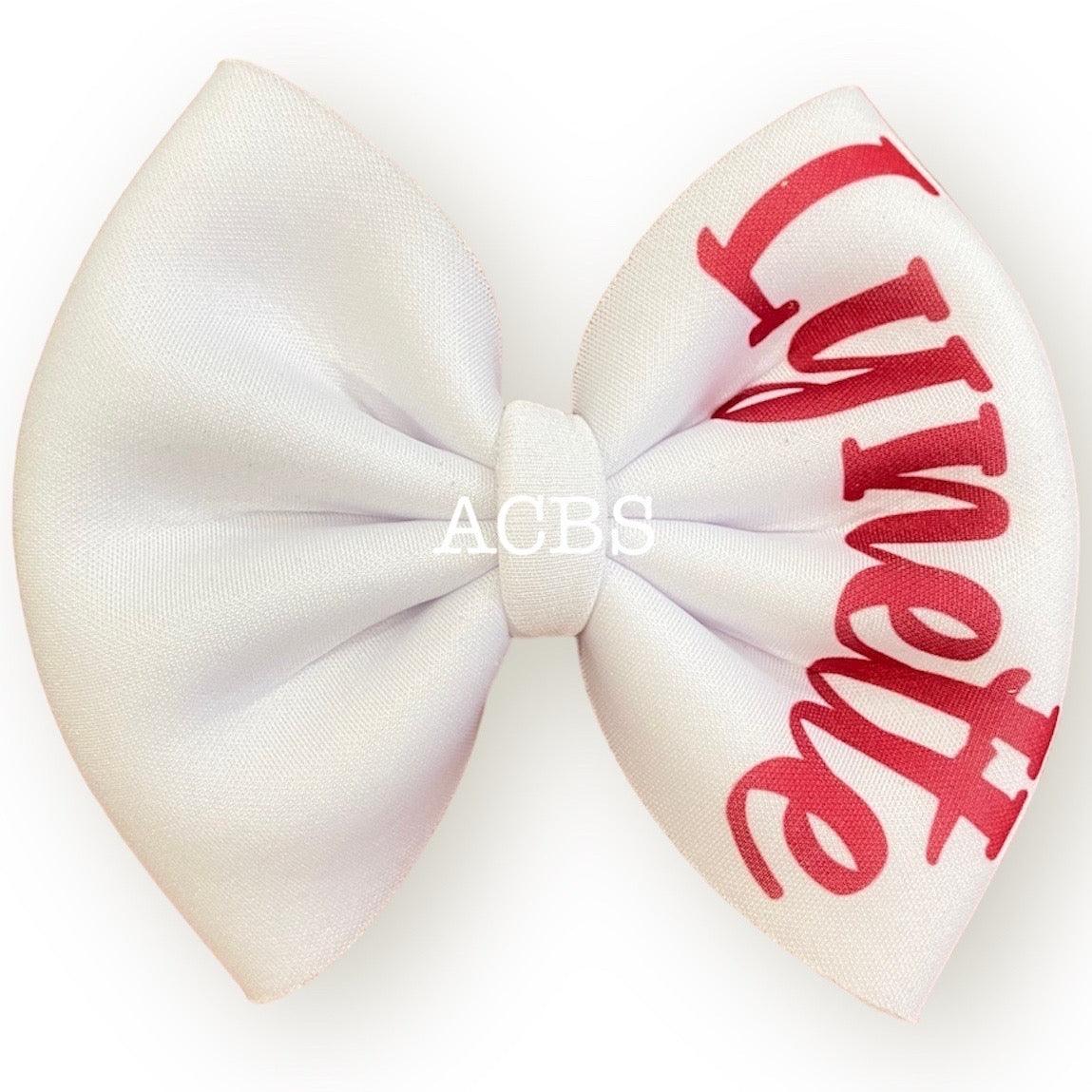 Two tone strips/ Name bows - ACBows&Supplies