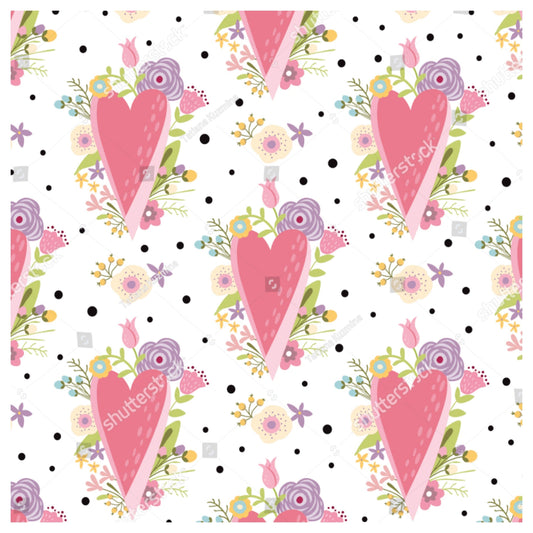 Valentines Bullet Fabric - ACBows&Supplies